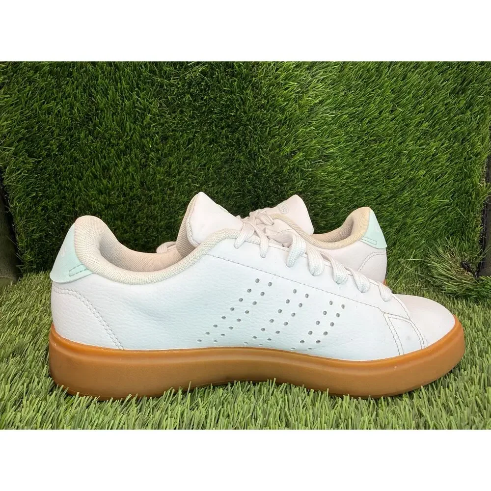 Adidas Advantage 2.0 JH6855 Athletic Sneaker Womens 6.5 White Gym Running Sports